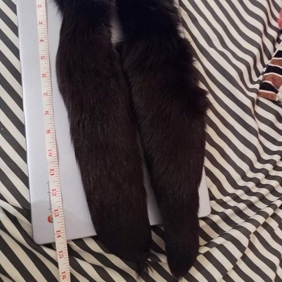 Genuine Black Fox Tails - Picture 6 of 6